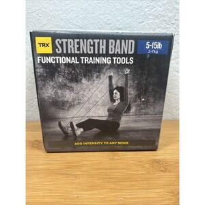 TRX Strength Band Functional Training Tools 5-15lb (2-7kg) Low-impact and Rehab